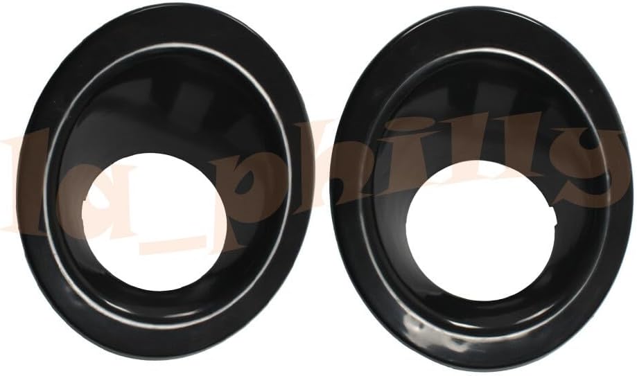 ya 9 10.24 1Pair Front Fog Lamp Light Bezel Unpainted Left & Right for Land Rover LR2 08-13