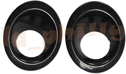 ya 9 10.24 1Pair Front Fog Lamp Light Bezel Unpainted Left & Right for Land Rover LR2 08-13