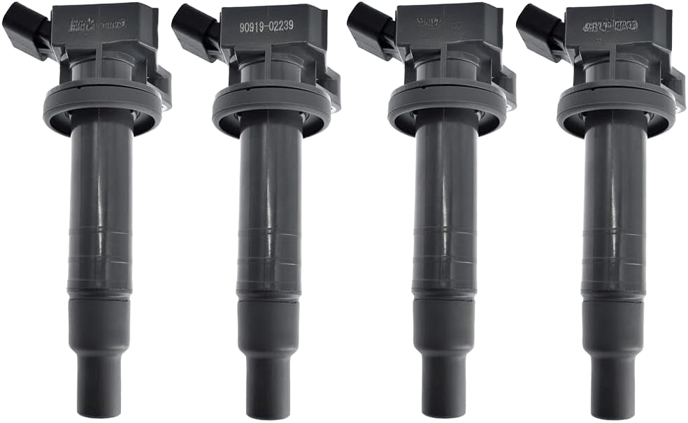 ya 9 10.24 4x Ignition coils 90919-02239 for Toyota for COROLLA Matrix Celica MR2 for Pontiac Vibe
