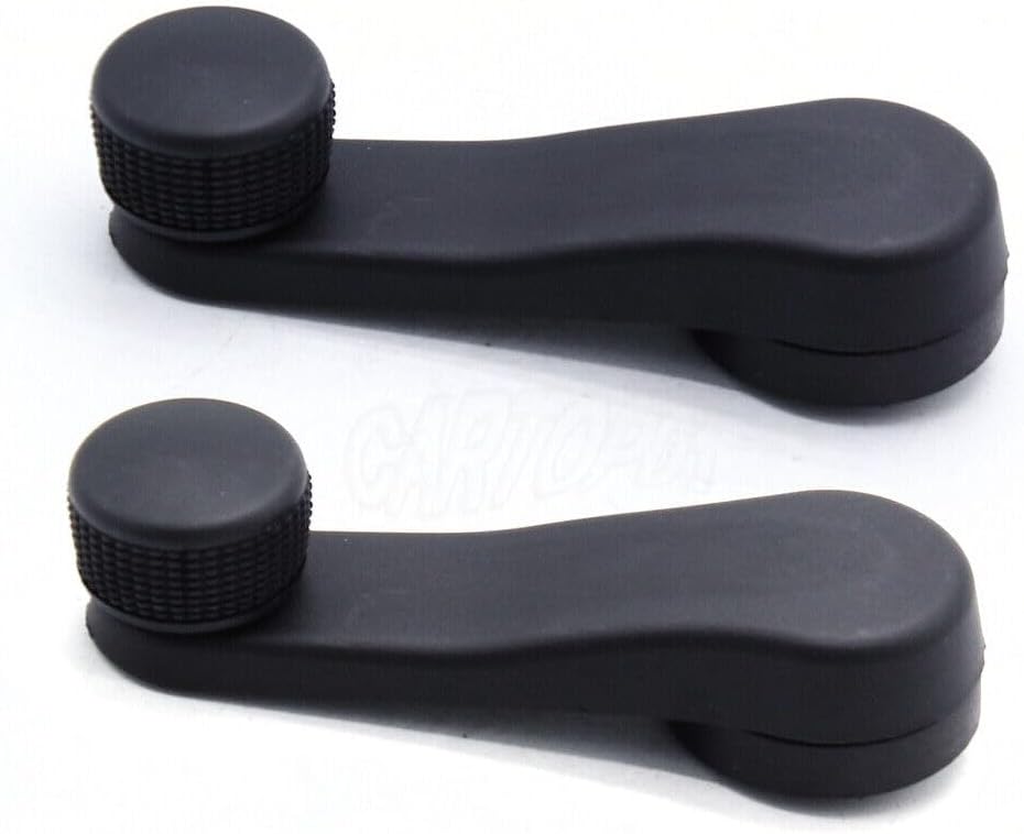 ya 4 8.24 baidi for Manual Window Crank Black Driver Lever Passenger Side for VW Beetle for Golf for Jetta 