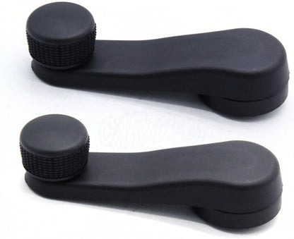 ya 4 8.24 baidi for Manual Window Crank Black Driver Lever Passenger Side for VW Beetle for Golf for Jetta 