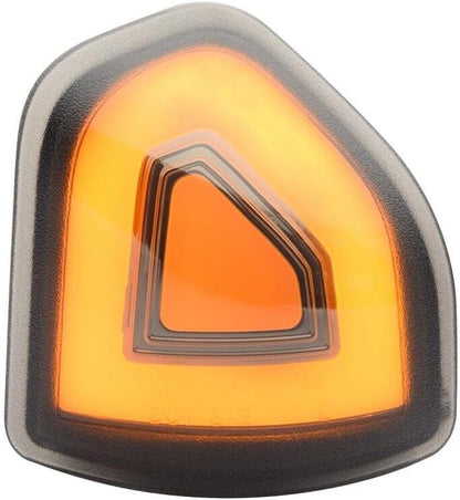 ya 7 8.24 baidi for Dodge for Ram 1500 2500 3500 Smoked LED Side Mirror DRL Turn Signal Parking Light 