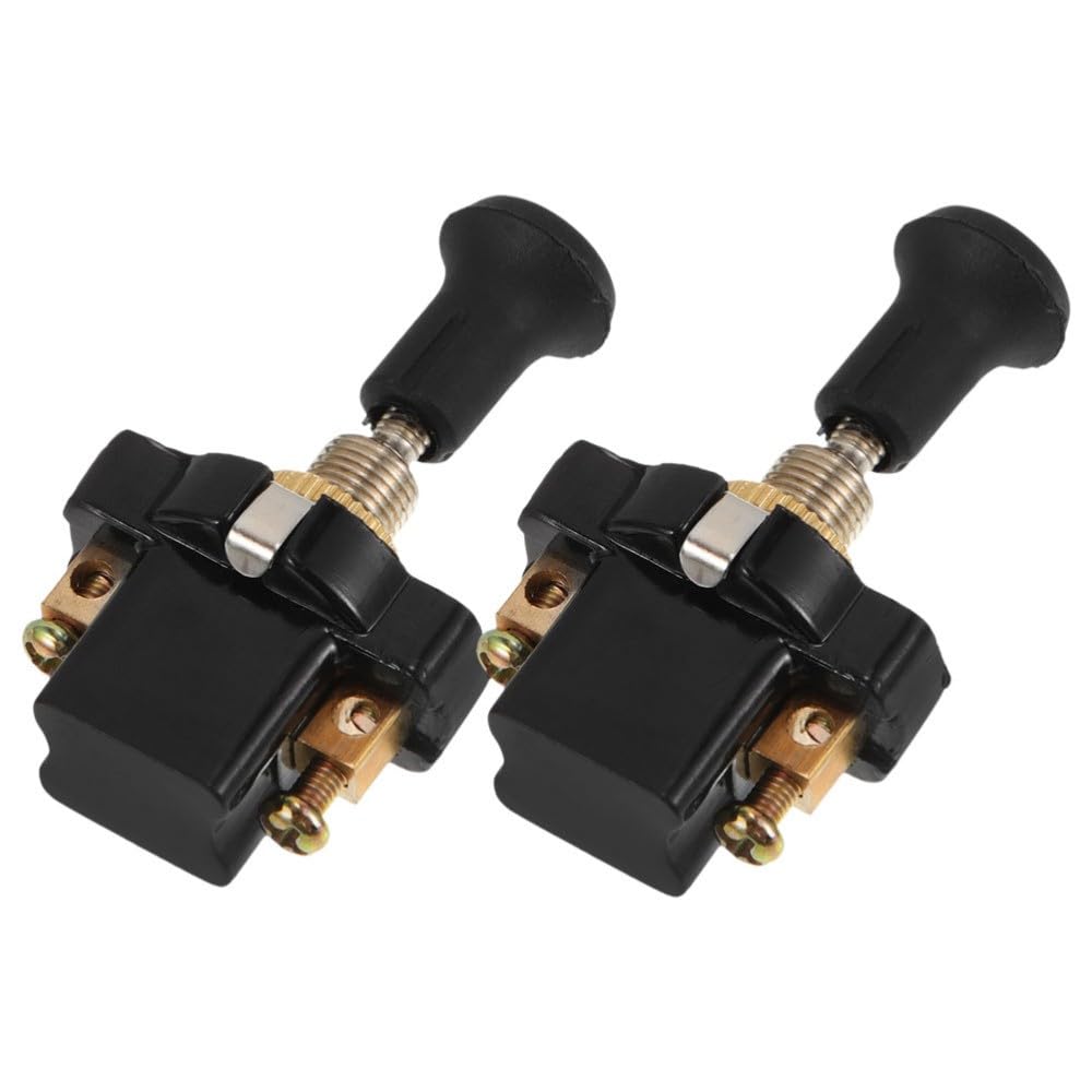 ya 23 10.7 baidi 2pcs Headlight Switch Knob 12V 24V Automotive Headlight Switch, Single Pull
