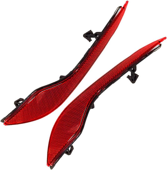 ya 27 10.13 baidi 1Pair Rear Left & Right Bumper Brake Light Reflector for Chevry Malibu 2019-2021