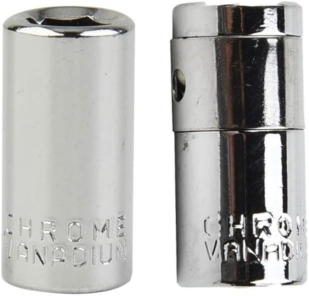 ya 14 9.20 baidi 2 Pcs 1/4 Square Drive To 1/4 Hex Socket Bit Converter Screwdriver Bit Adapter-1