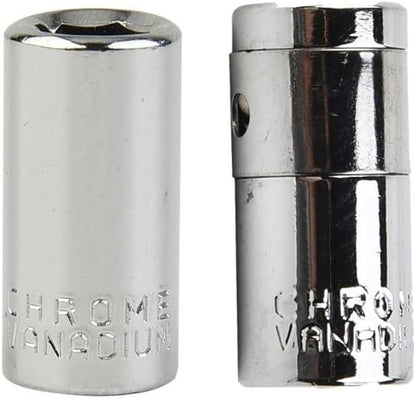 ya 14 9.20 baidi 2 Pcs 1/4 Square Drive To 1/4 Hex Socket Bit Converter Screwdriver Bit Adapter-1