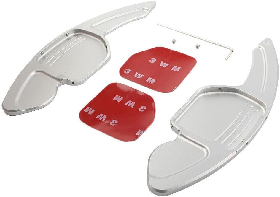 ya 5 8.24 baidi Silver Steering Wheel Shift Shifter Paddle Fit for Audi A3 A4L A5 A6L A7 A8 S5 S6 S7