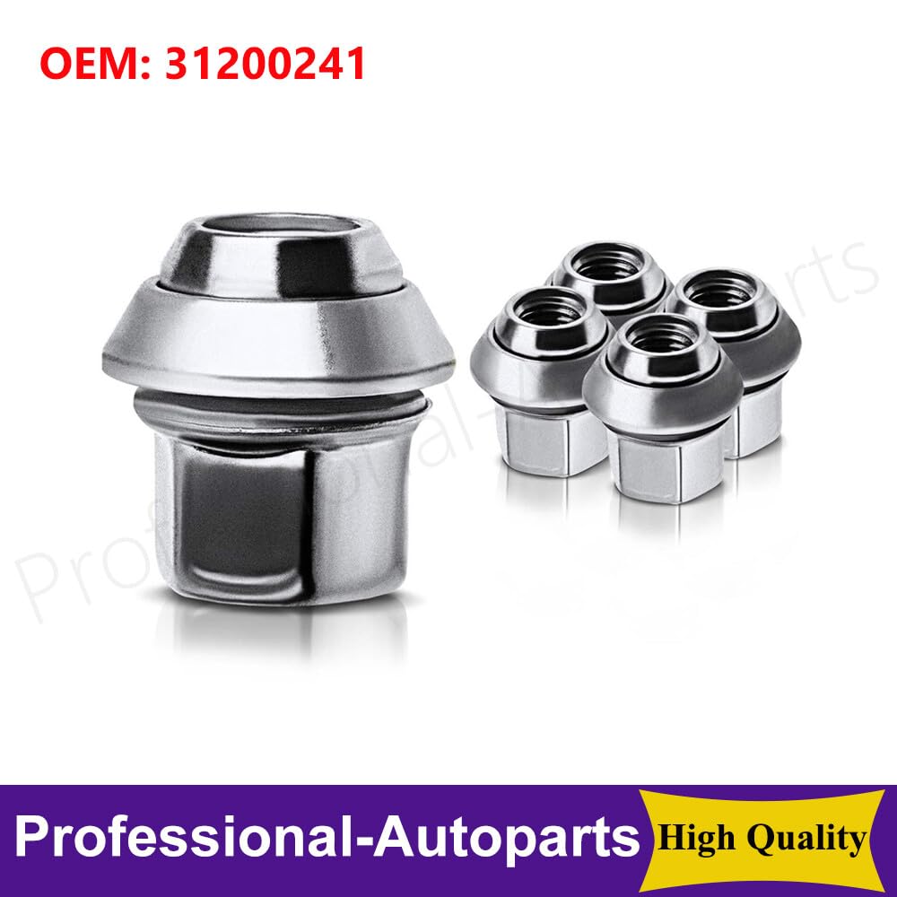 ya 10 9.16 baidi 5Pcs/lot Wheel Lug Nuts Dried Fruit Tire Bolts for Volvo S40 XC60 31200241