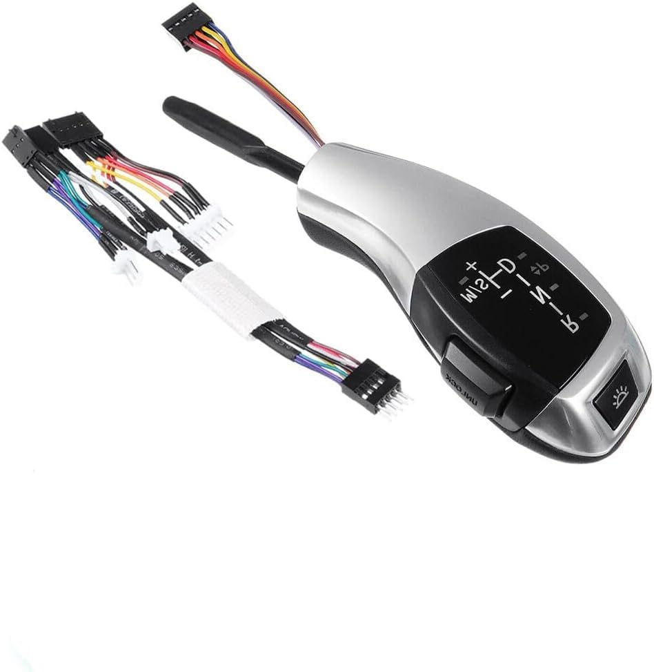 ya 14 9.20 zhengce Automatic LED Shift Knob Gear Shifter for LHD for BMW E90 E92 E93 F30 Styl-1