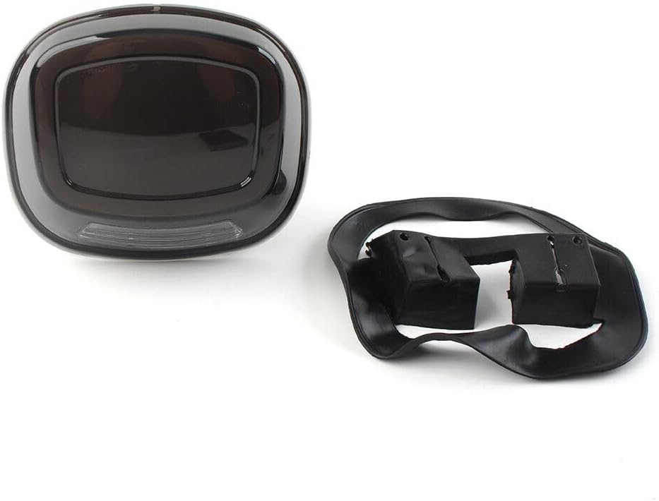 ya 10 9.16 zhengce LED Rear Brake Tail Light Smoke Lens Fit Harley Touring Softail Dyna Sports