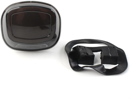 ya 10 9.16 zhengce LED Rear Brake Tail Light Smoke Lens Fit Harley Touring Softail Dyna Sports