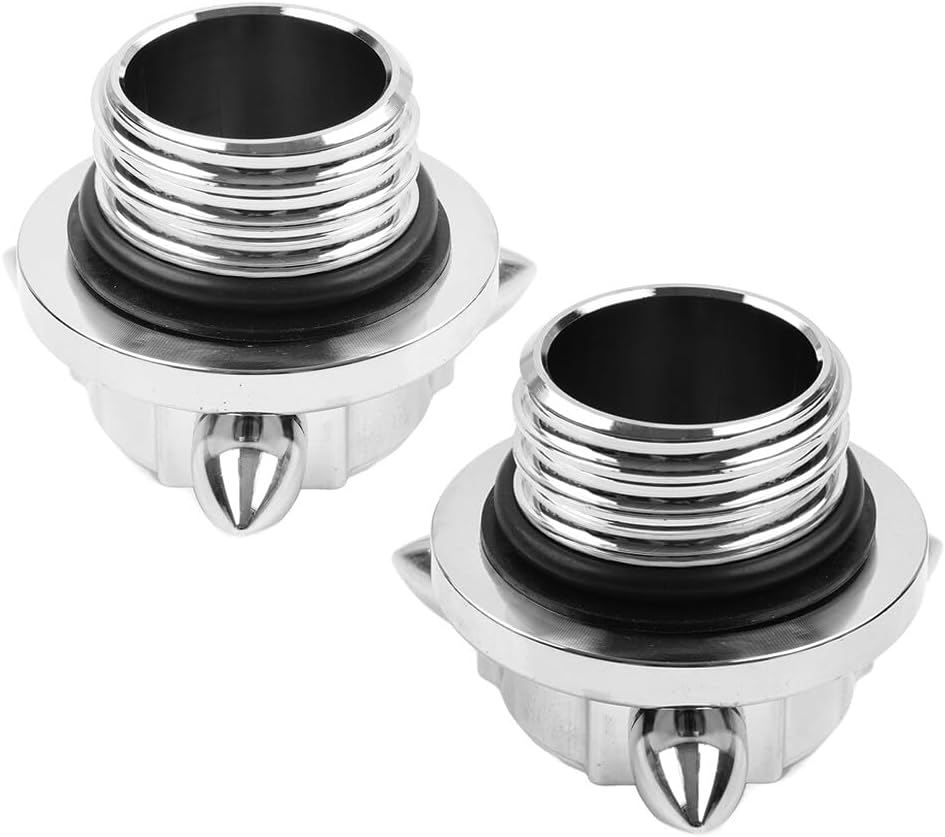 ya 4 8.10 Left Right Thread Gas Cap Fuel Tank Cover For Harley Dyna Road King Sportster XL