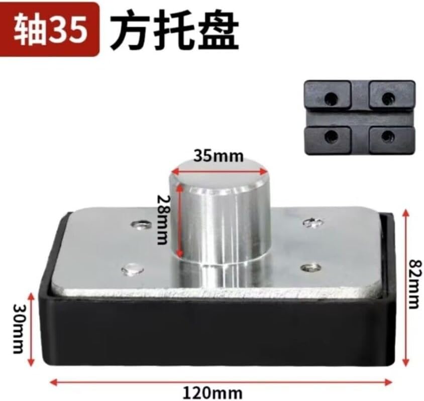 ya 4 8.8.2 xg-4pc 35/38mm Car Lift Rectangular Rubber Tray Heightening Feet Pad