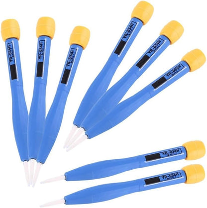 ya 28 10.13 baidi 8pcs Adjust Frequency Screwdriver Plastic Ceramic Anti-static Screwdriver