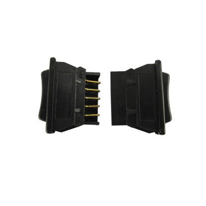 ya 5 8.10 3 Pcs Universal 5-pin On/Off Momentary Power Window Rocker Switch Controller