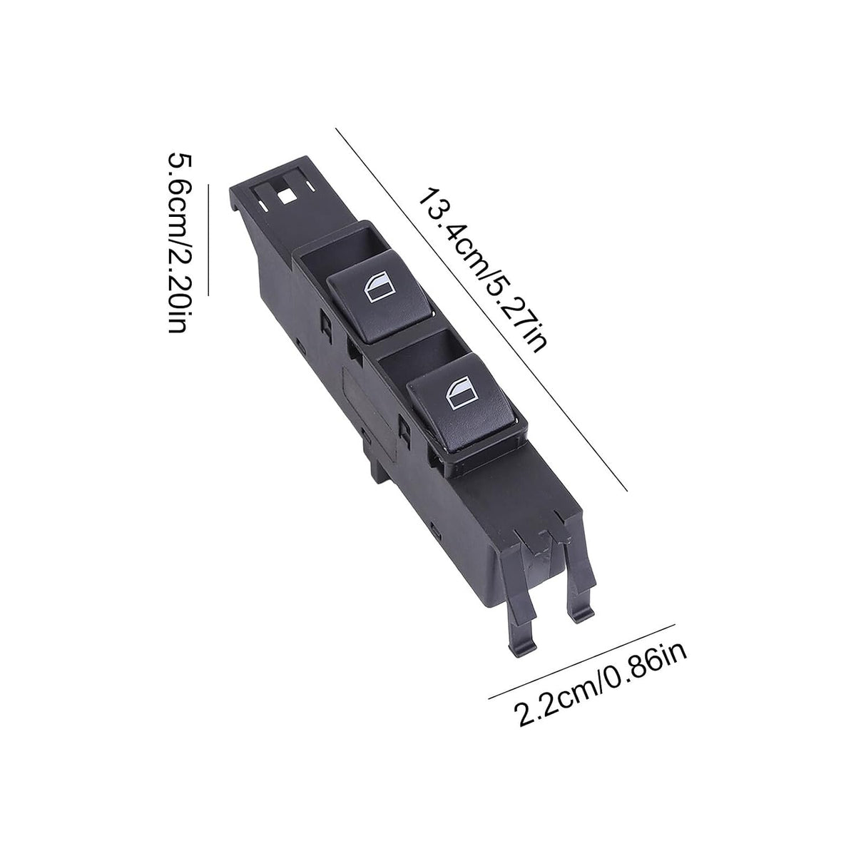 ya 4 8.8 1 Pcs Front Left Power Window Switch for BMW E46 Coupe 1999-2006 New 61316902175