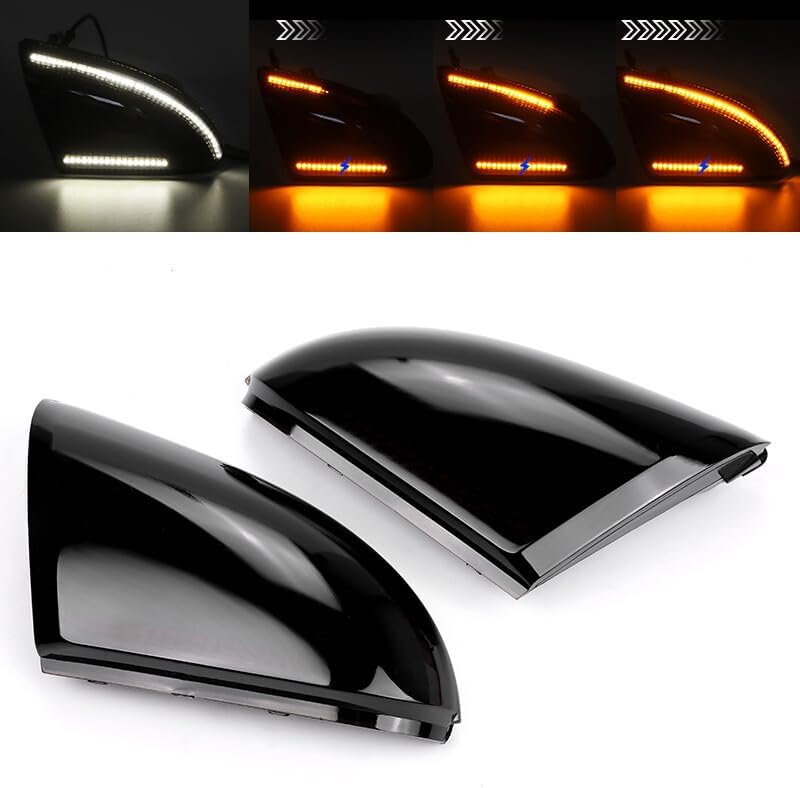 ya 11 9.14 baidiLED Side Mirror Flowing Turn Signal Light Puddle Lamp for Dodge for Ram 1500-3500