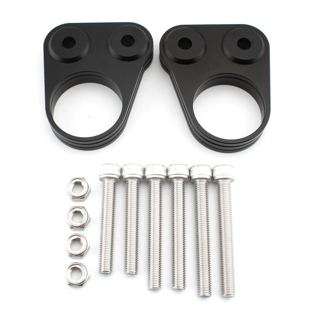 ya 4 8.8.2 for Suzuki GSX1300R Hayabusa 2007-20 4PCS Handlebar Riser Spacer Kit Mount Clamp