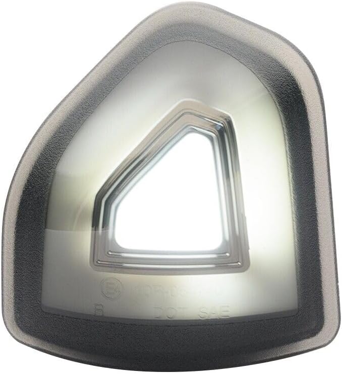 ya 12 10.31 for Dodge for Ram 1500 2500 3500 Smoked LED Side Mirror DRL Turn Signal Parking Light -