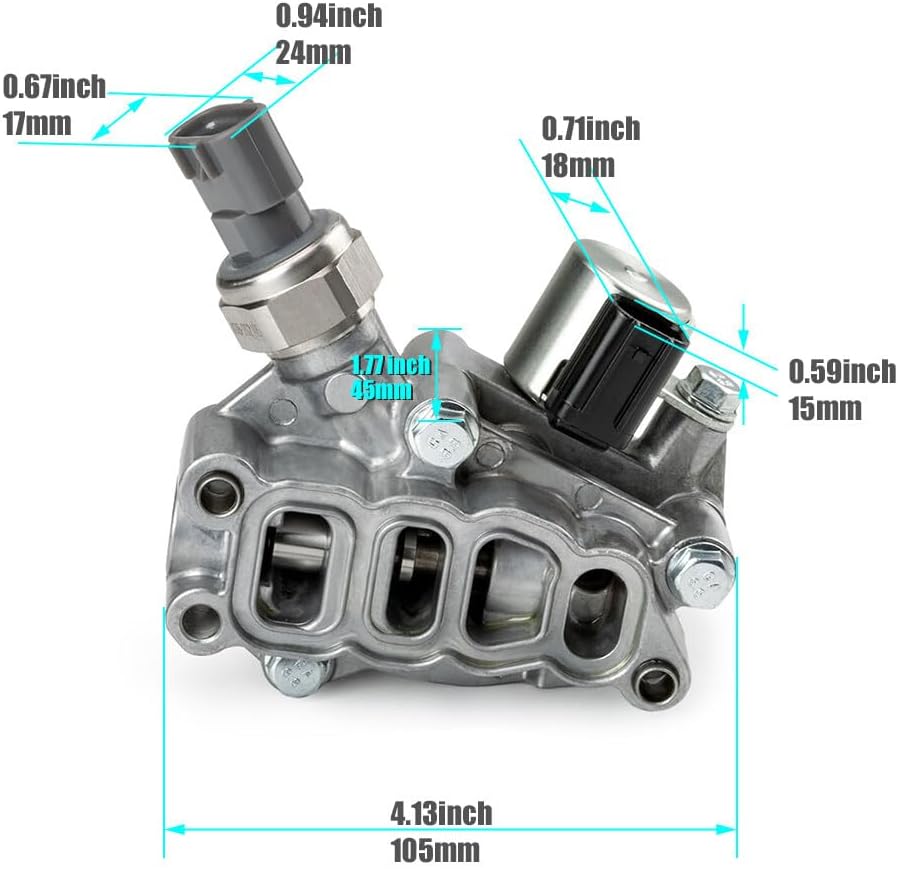 ya 10 9.16 baidi 15810RDVJ02 Fits for Honda ODYSSEY 2005-2007 VTEC Solenoid Spool Valve W/Gasket