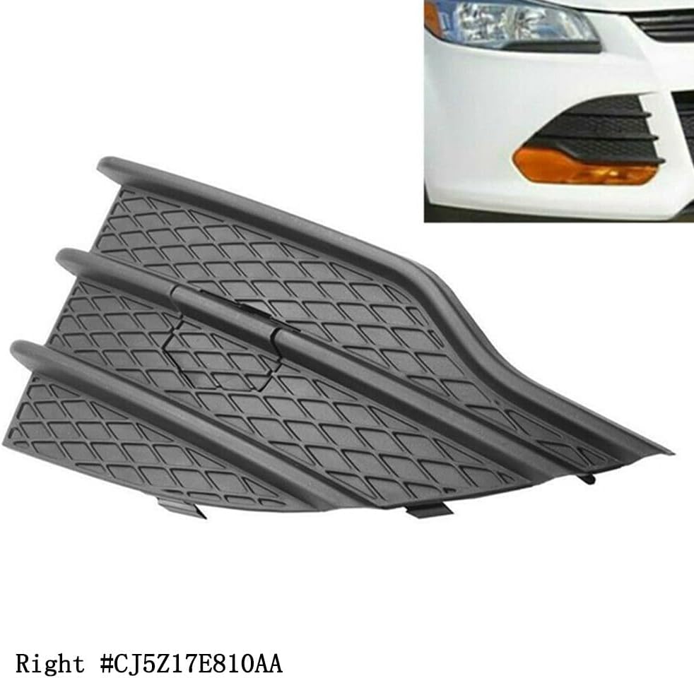 ya 13 9.15 baidi 1x Fog Light Cover Front Passenger Right Side Exterior Outside For for Ford ESCAPE