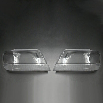 ya 4 8.10 Pair Front Headlights Glass Lens Cover for Jeep for Grand Cherokee 1999-2004
