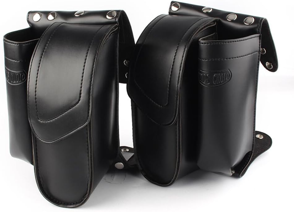 ya 11 9.14 baidi2 x Water Bottle Drink Holder Guard Bag Saddlebag for Harley Touring FLHT FLHR