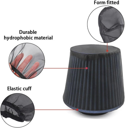 ya 13 9.15 baidi Universal Car Cold Air Intake Filter Cone Filter Sock Cover Protective Dustproof