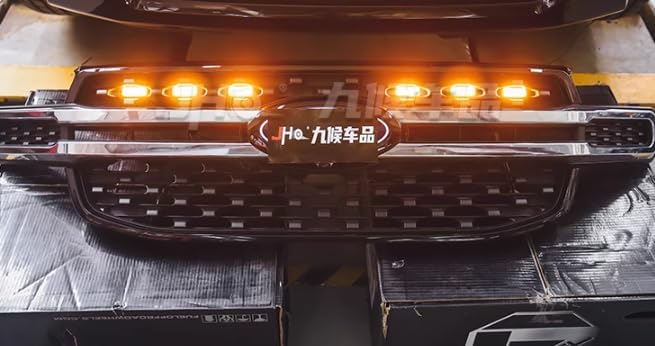 ya 3 8.24 baidi 4 Pack LED Daytime Running Light Signal Light Yellow Light for Ford Ranger 2023