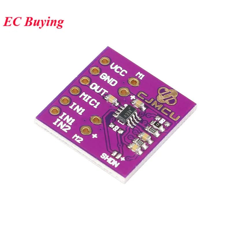 ya 16 10.20 baidi MAX9813H Microphone Amplifier Module: Dual Input Fixed Gain Low Noise