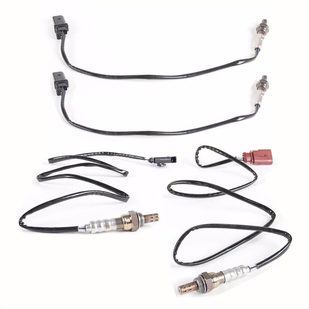 ya 4 8.8 3.2L 4* Front&Rear Oxygen Sensor Kit Fit for Audi A4 A6 06E906265E/S/D