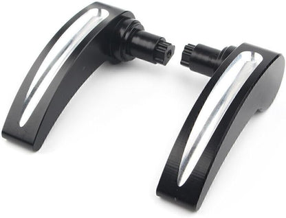 ya 12 10.8 baidi Aluminum Black Race Saddlebag Lid Lifter for Harley Touring Road King FLT 14-18