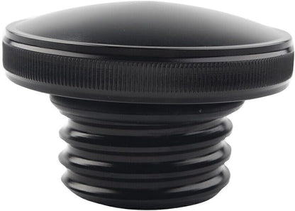 ya 4 8.10 Gas Cap Fuel Tank Right-hand Thread Smooth Fit Harley Sportster Dyna Softail Blk
