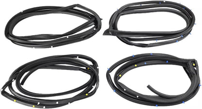ya 10 9.16 baidi 4 x for Corolla 2007-2013 Front Rear Door Weatherstrip Rubber Circle