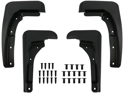ya 28 10.13 zhengce Car Front & Rear Guard Mud Guards Splash Set Black for Ford Maverick 2022-