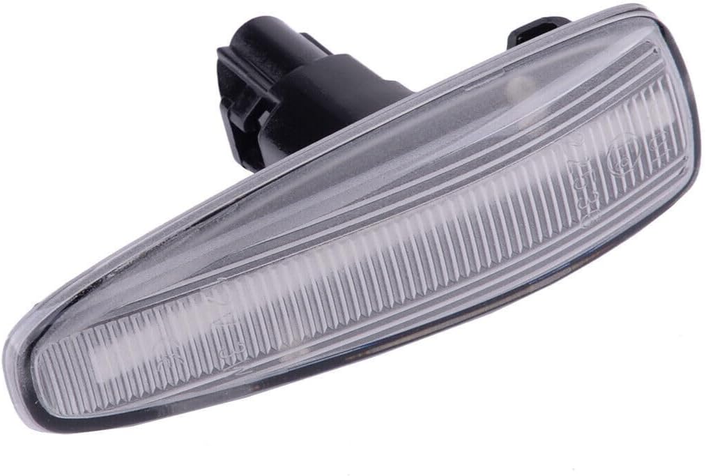 ya 4 8.24 baidi One pair of clear lens amber front side marker lights for Mitsubishi Lancer Evo X Mirage 