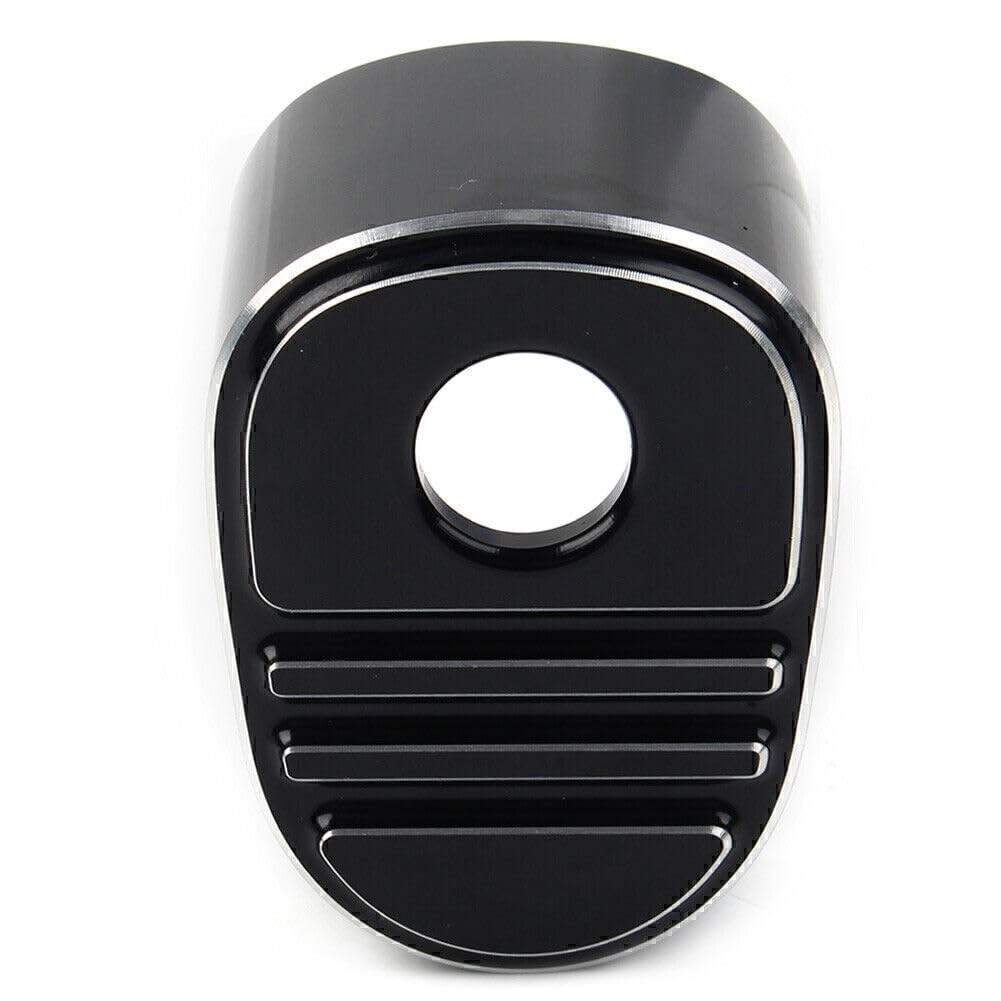 ya 9 10.24 Black Tri-Line Ignition Switch Cover Fits for Harley Touring Street Glide F