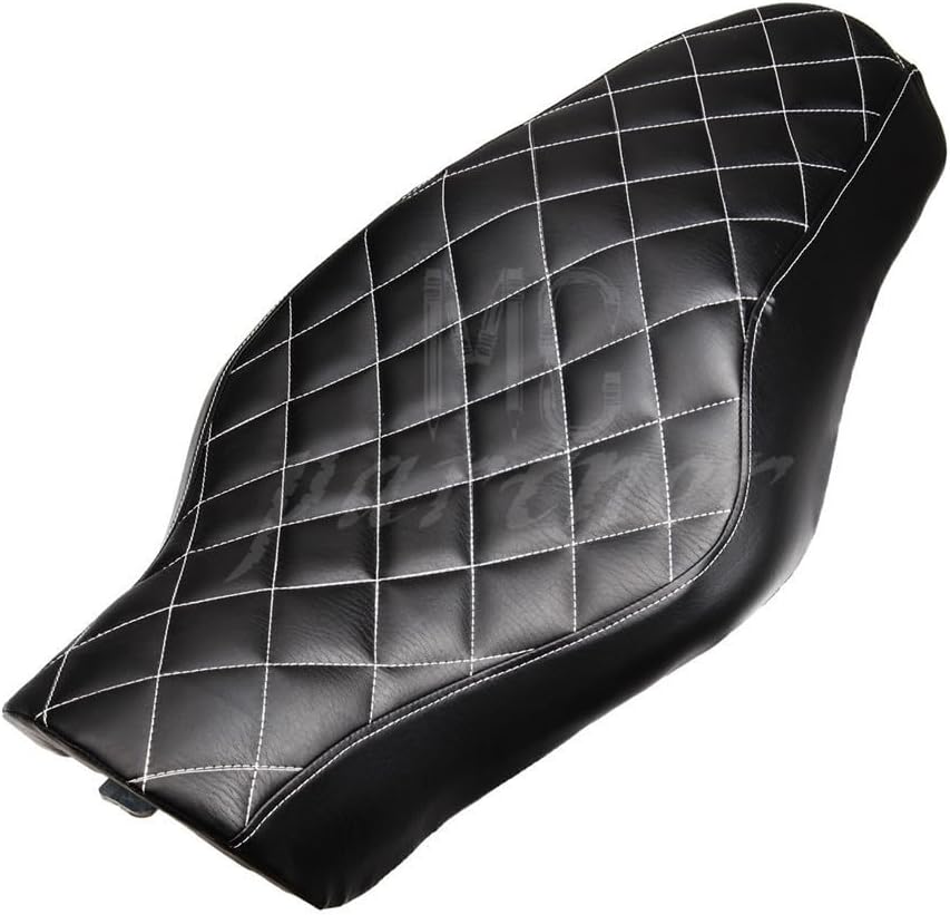 ya 5 8.24 baidi One Piece Driver+Rear Passenger for Seat Two up For Sportster XL883N XL1200