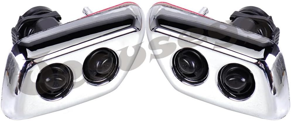 ya 12 10.8 baidi 2Pcs Front Spray Windshield Washer Nozzle Jet Fits for Chrysler 300c 2005 2006 2007