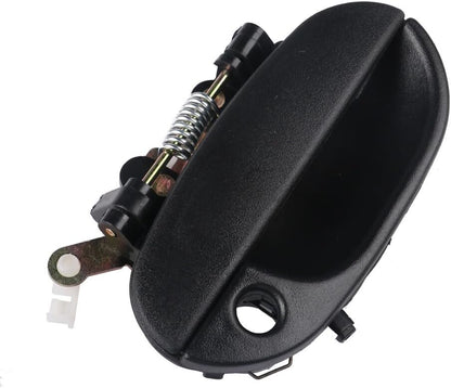 ya 9 10.24 Fit for Hyundai Accent Exterior Outside Front Right Side Door Handle 1995-1999 Black