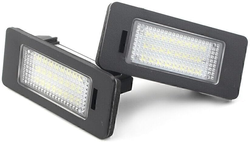 ya 4 8.10 Fit for Porsche Cayenne Touareg LED Number License Plate Lamps Lights Decoder