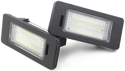 ya 4 8.10 Fit for Porsche Cayenne Touareg LED Number License Plate Lamps Lights Decoder