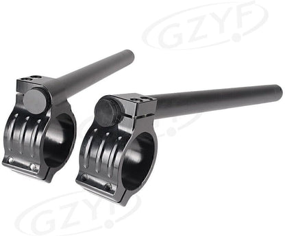 ya 6 8.24 baidi CNC Fork Clip-ons Handle Grip Handlebar Fit for 46MM Fork Tube Motorcycle