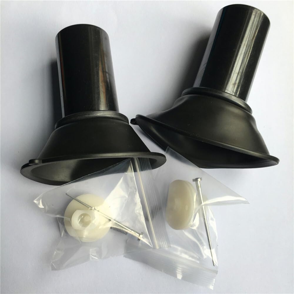 ya 13 9.15 baidi 2 x Carburetors Vacuum Pistons Slides Kits for Honda VT1100 C3 1998-2002 2001