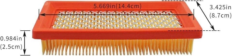 ya 23 10.7 baidi Air filter for Honda 17218ZG9M00 MTD Cub Cadet 951-10298 751-10298 for Honda GXV140
