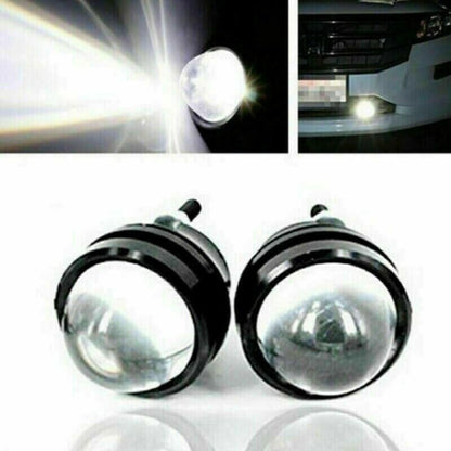 ya 14 9.20 zhengce 2-piece LED fisheye 5W car SUV driving fog light daytime running DRL bulb k-1