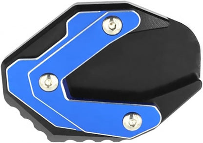 ya 2 8.15 Side Stand Enlarge Kickstand Pad Blue for Suzuki GIXXER 250 SF GIXXER 150 125