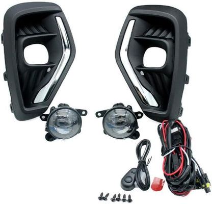 ya 9 10.24 for Ford Escape 2023-2024 Front Bumper Fog Light with Protective Cover and Wiring Harness