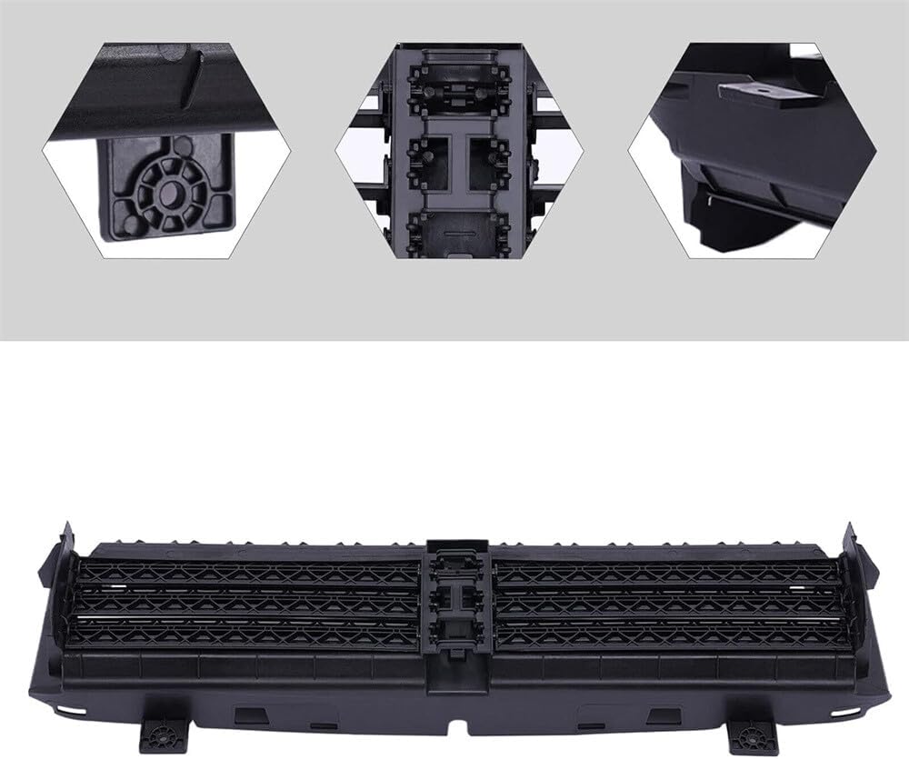 ya 2 8.15 1x Black Active Shutter Grille Assembly 68412008AC for Jeep Cherokee 2019-2021