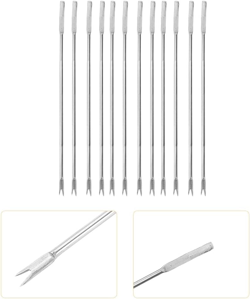 ya 14 9.20 baidi 12 PCS Multi-function Needle Travel Seafood Cracker Tool Crab Fork-1